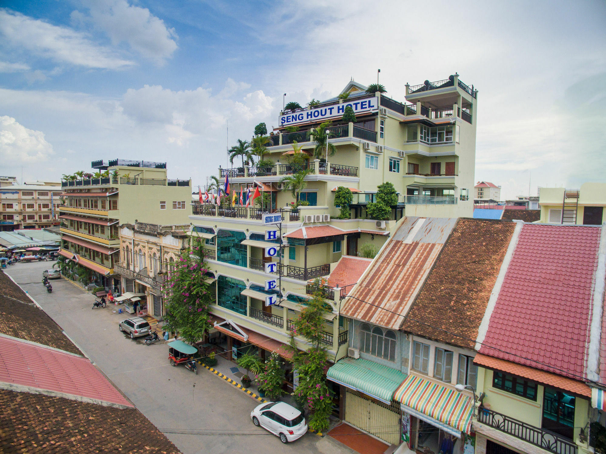 Seng Hout Hotel Battambang Luaran gambar