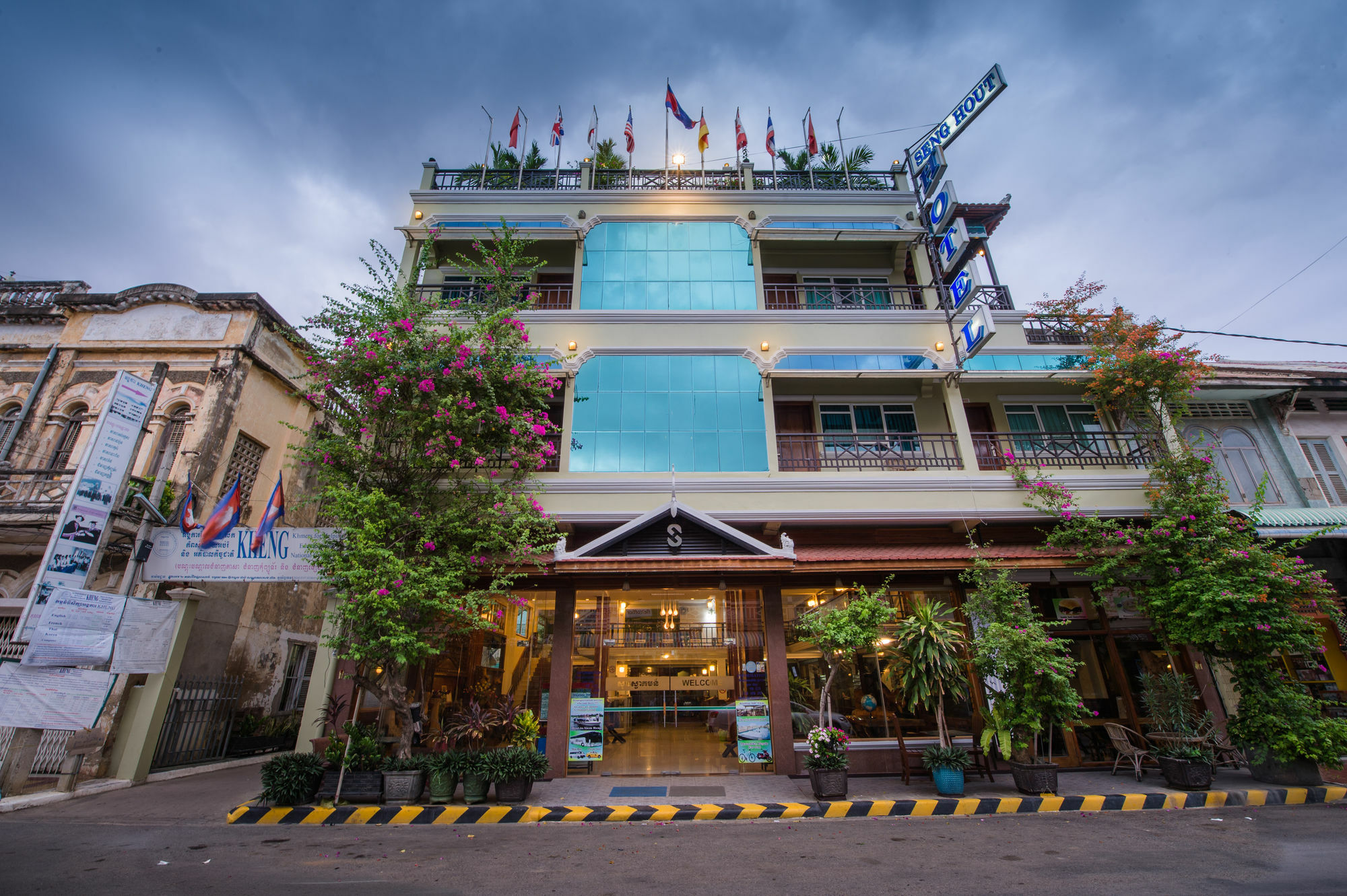Seng Hout Hotel Battambang Luaran gambar